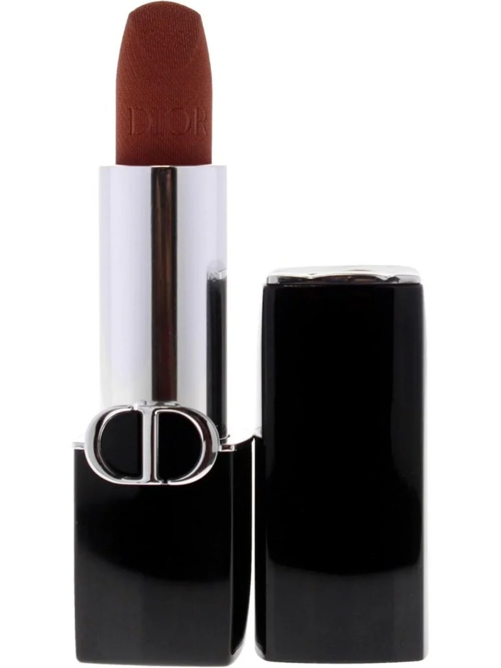 Velvet Nude Touch Lipstick - Refillable 0.12 oz Creamy Finish for Women
